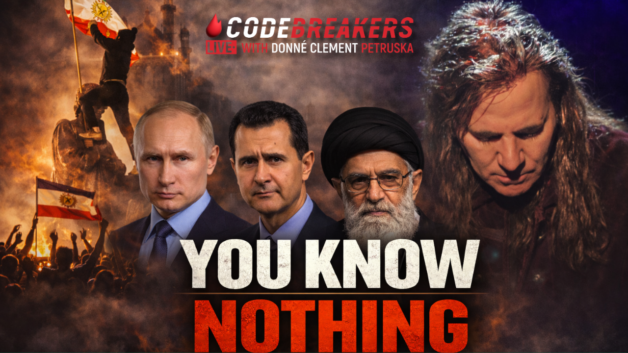 You Know Nothing | CodeBreakers LIVE — Kim Clement on Iran, Russia ...