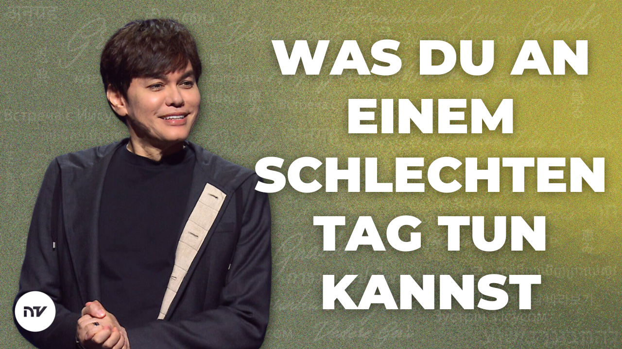 Wie Gottes Liebe dir an einem schlechten Tag begegnet