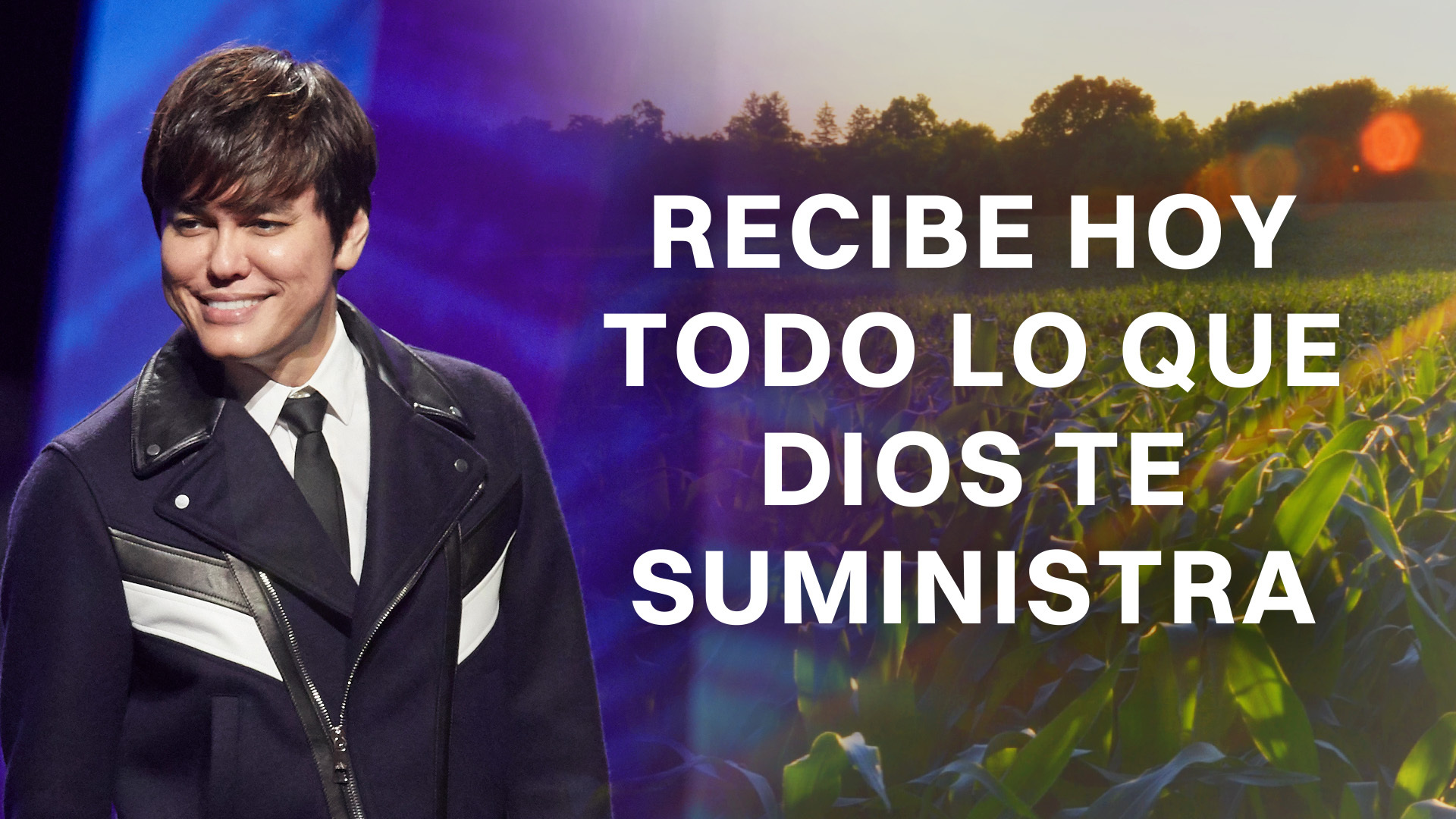 Recibe hoy todo lo que Dios te suministra