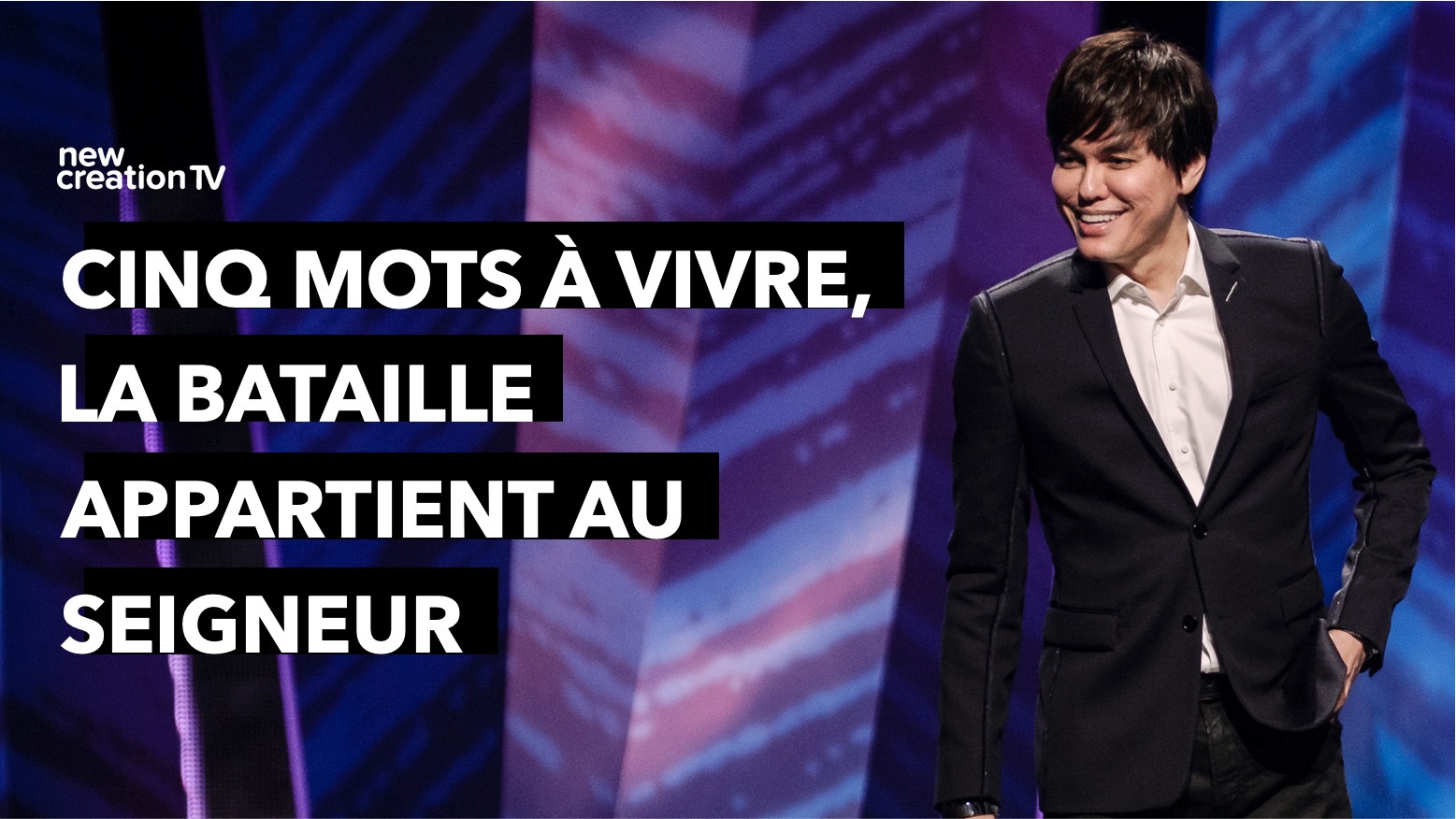 Cinq mots à vivre : la bataille appartient au Seigneur