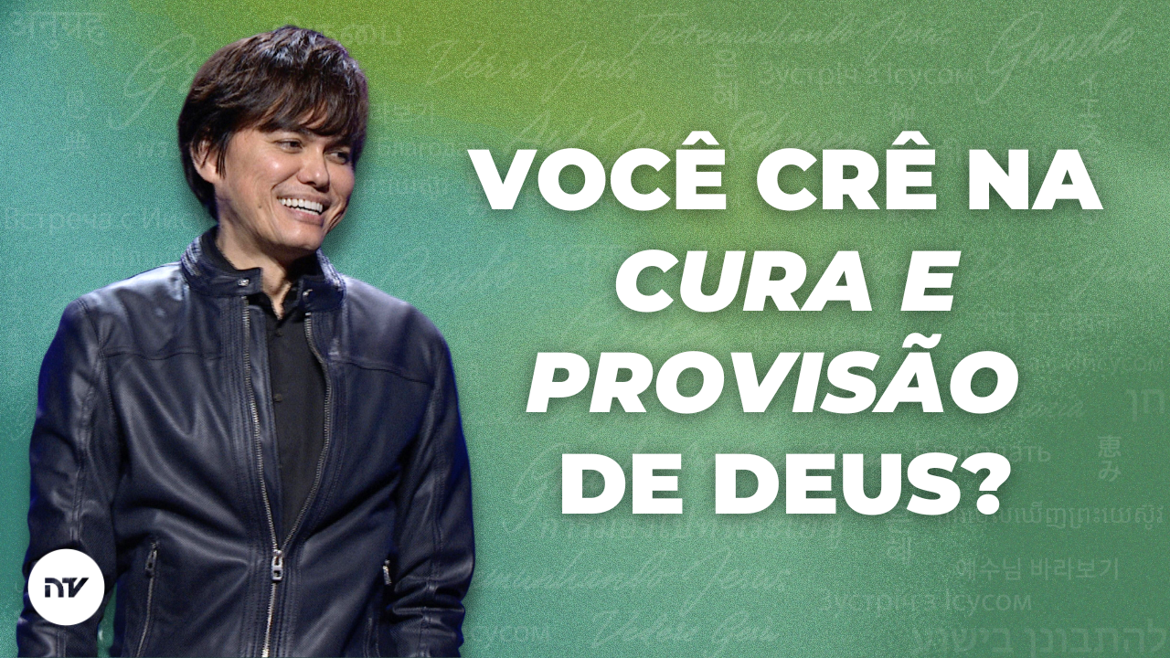 Acredite Que Ele Quer Curar e Prover
