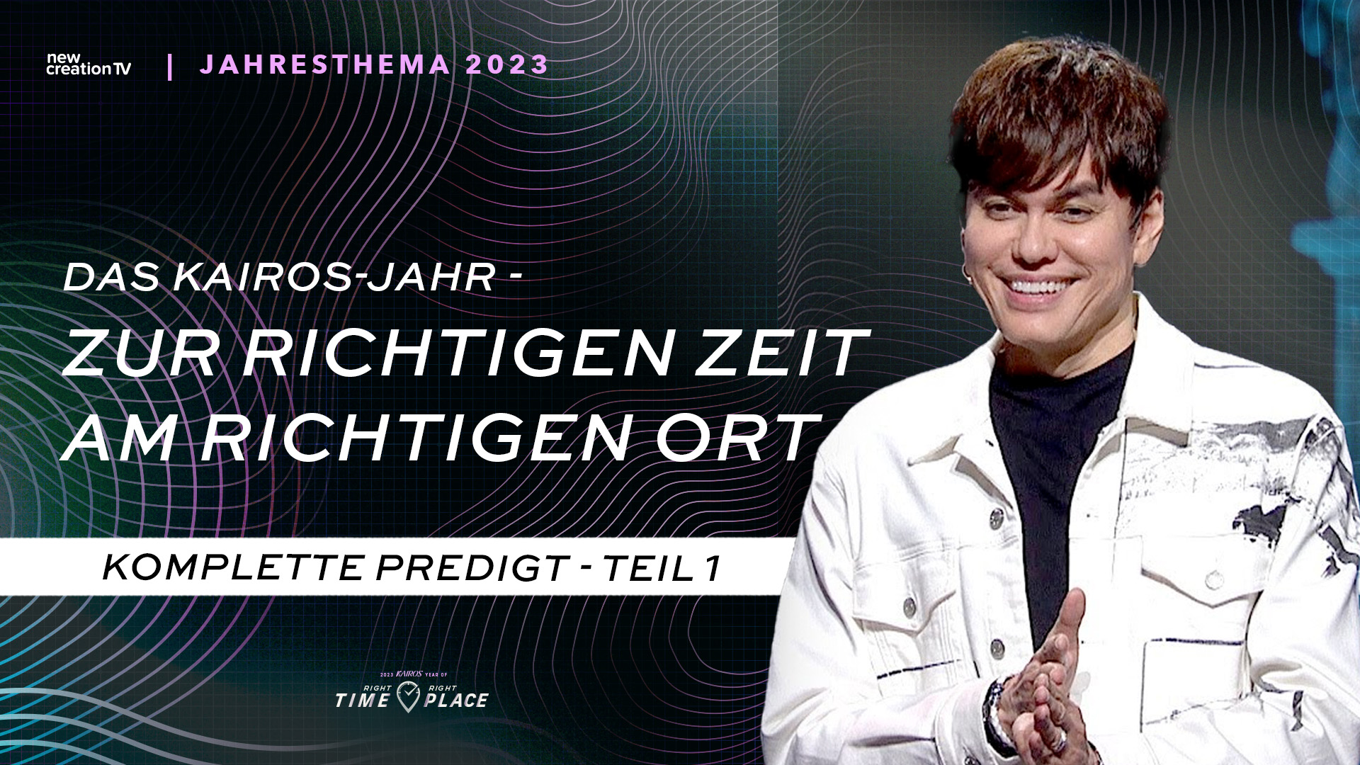 Das Kairos-Jahr – zur richtigen Zeit am richtigen Ort (Teil 1)