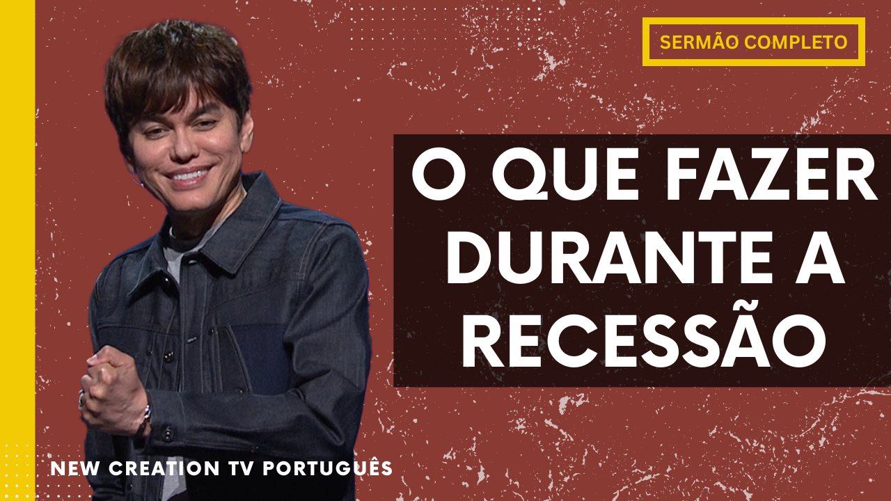 Prosperar À Maneira De Deus Durante A Recessão