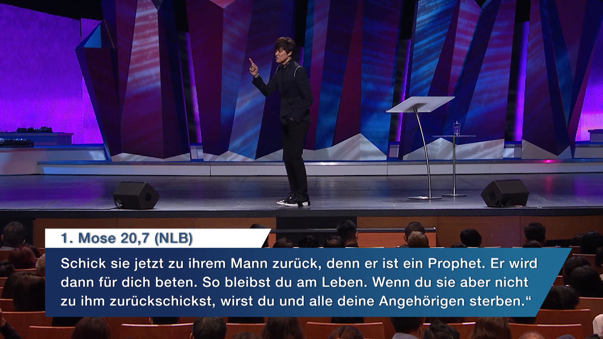 Lebe mutig, ohne Schuld oder Angst