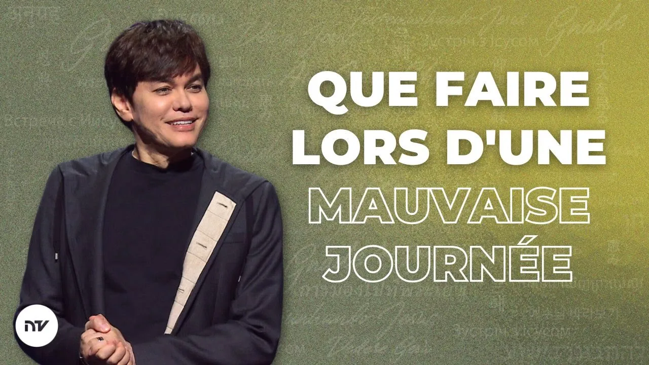Comment transformer une mauvaise journée