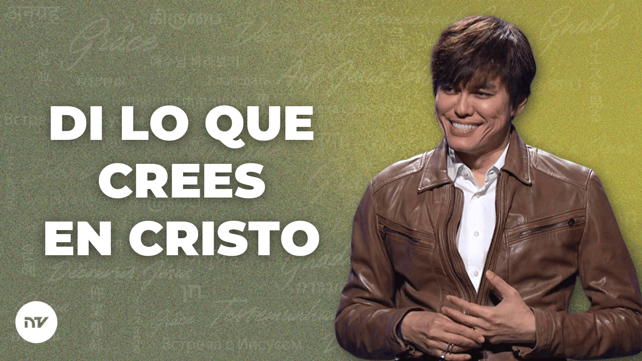 Di lo que crees en Cristo