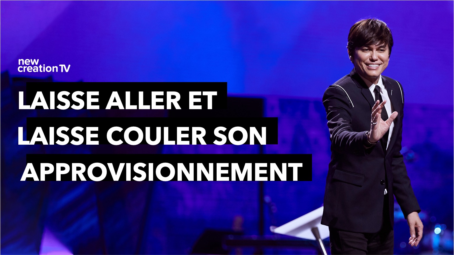 Laisse aller et laisse couler son approvisionnement