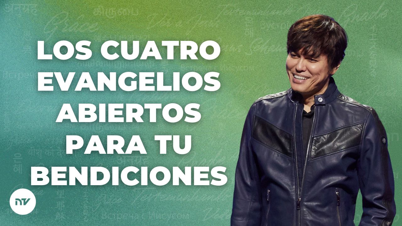 Los Cuatro Evangelios abiertos para tu bendiciones