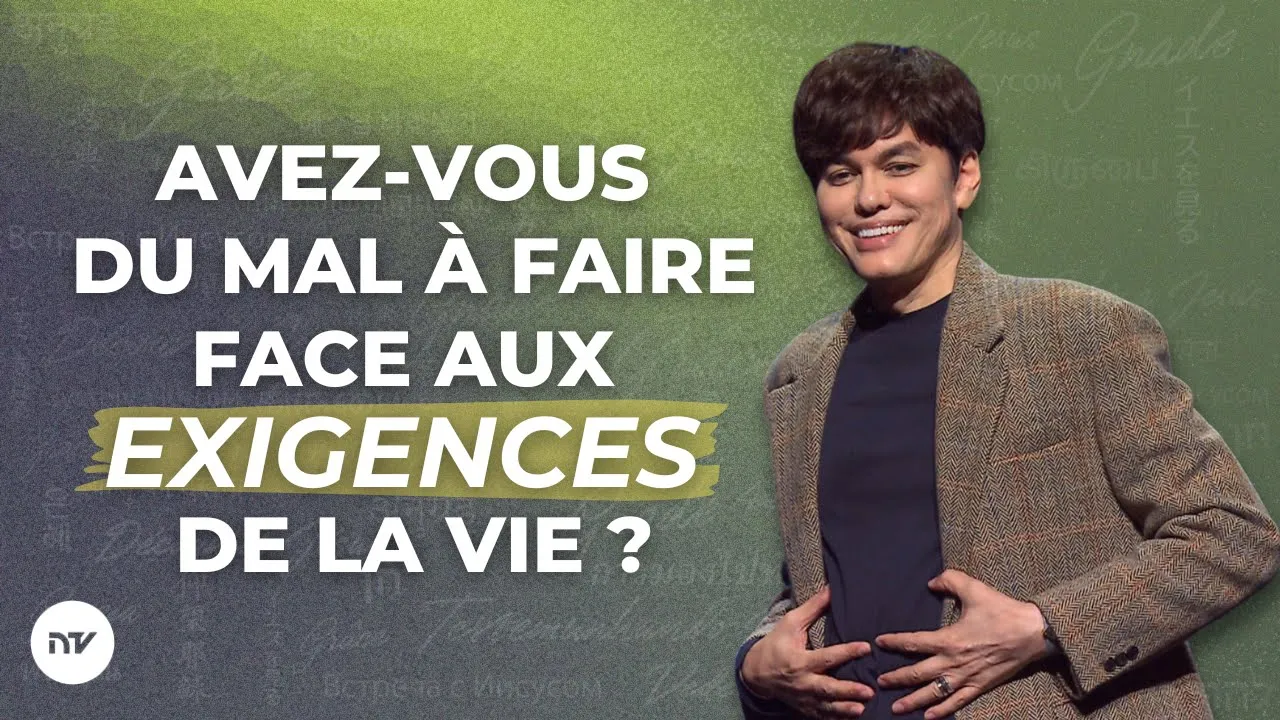 Les réponses aux exigences de la vie