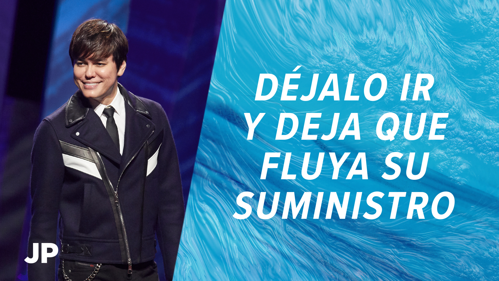 Déjalo ir y deja que fluya su suministro