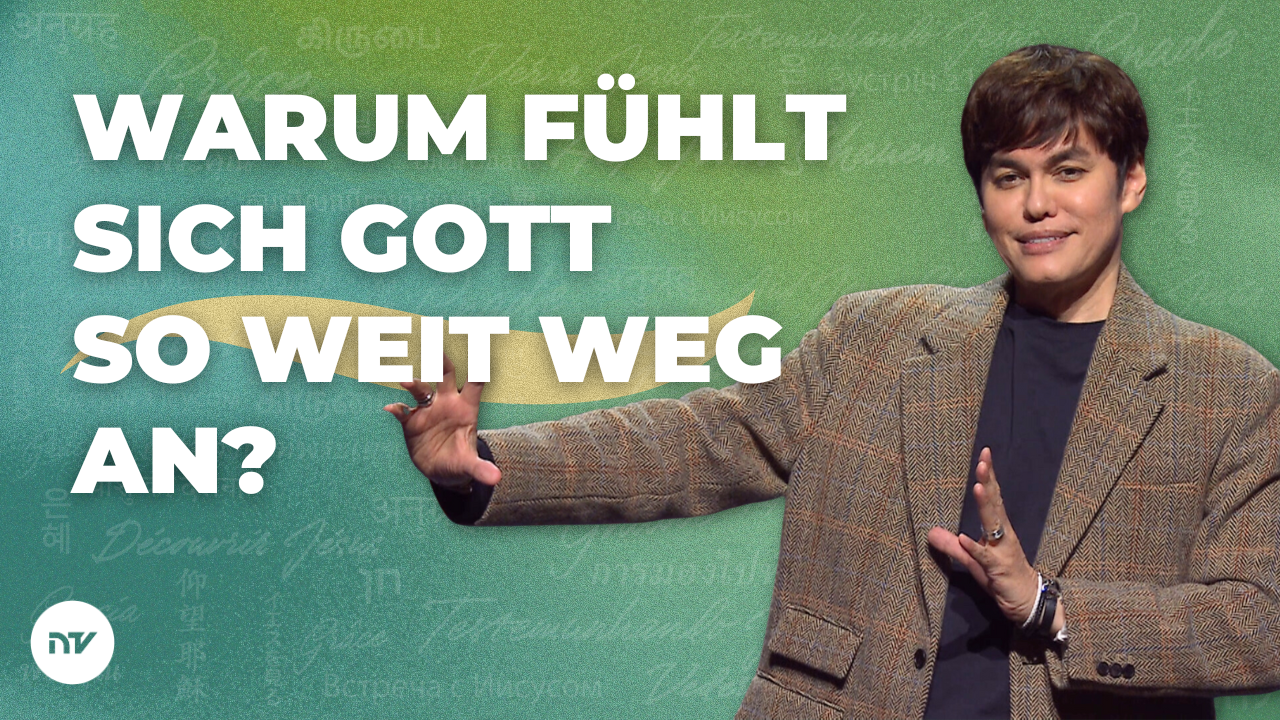 Was tun, wenn Gott fern scheint?