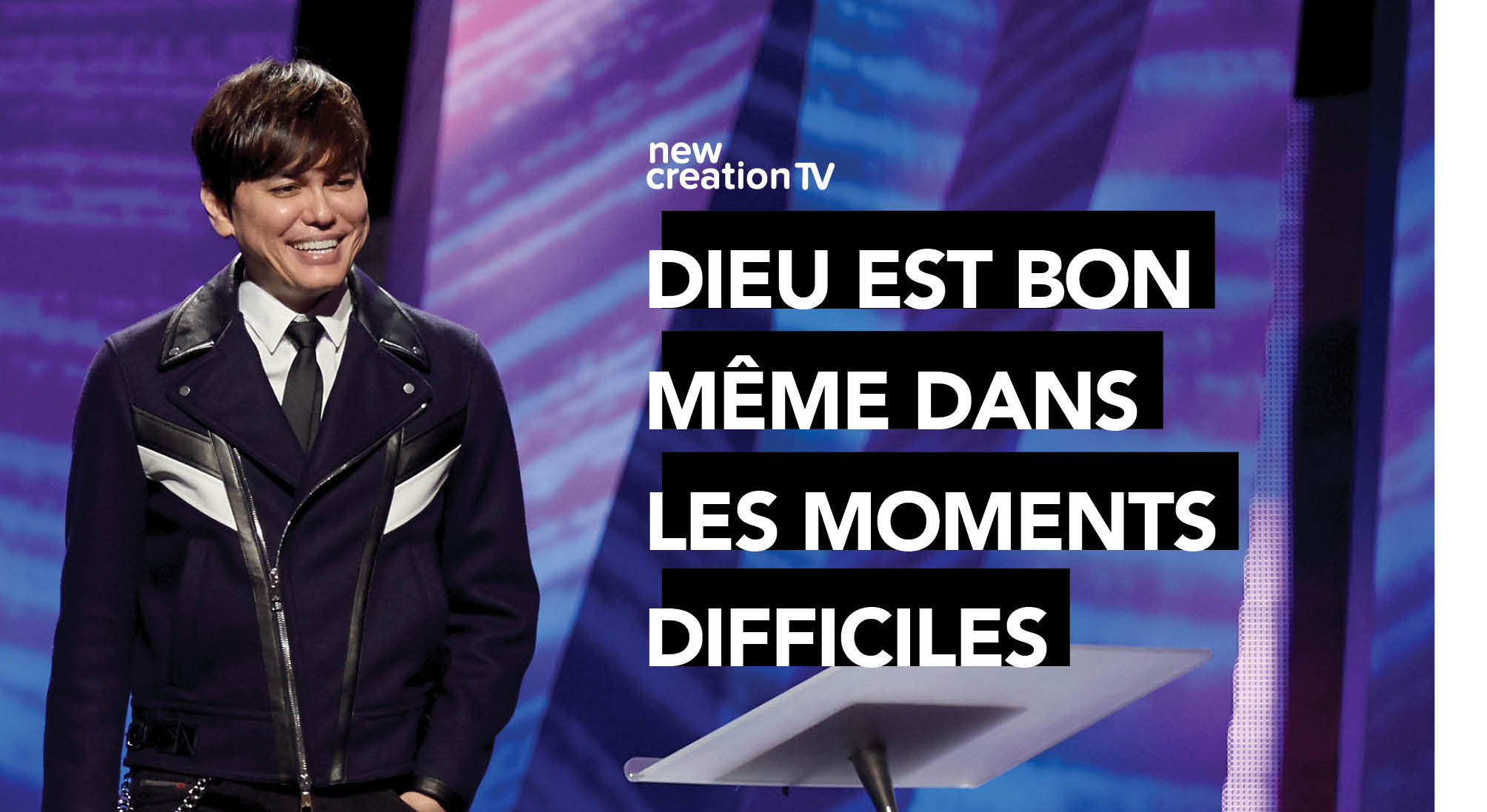 Dieu est bon même dans les moments difficiles