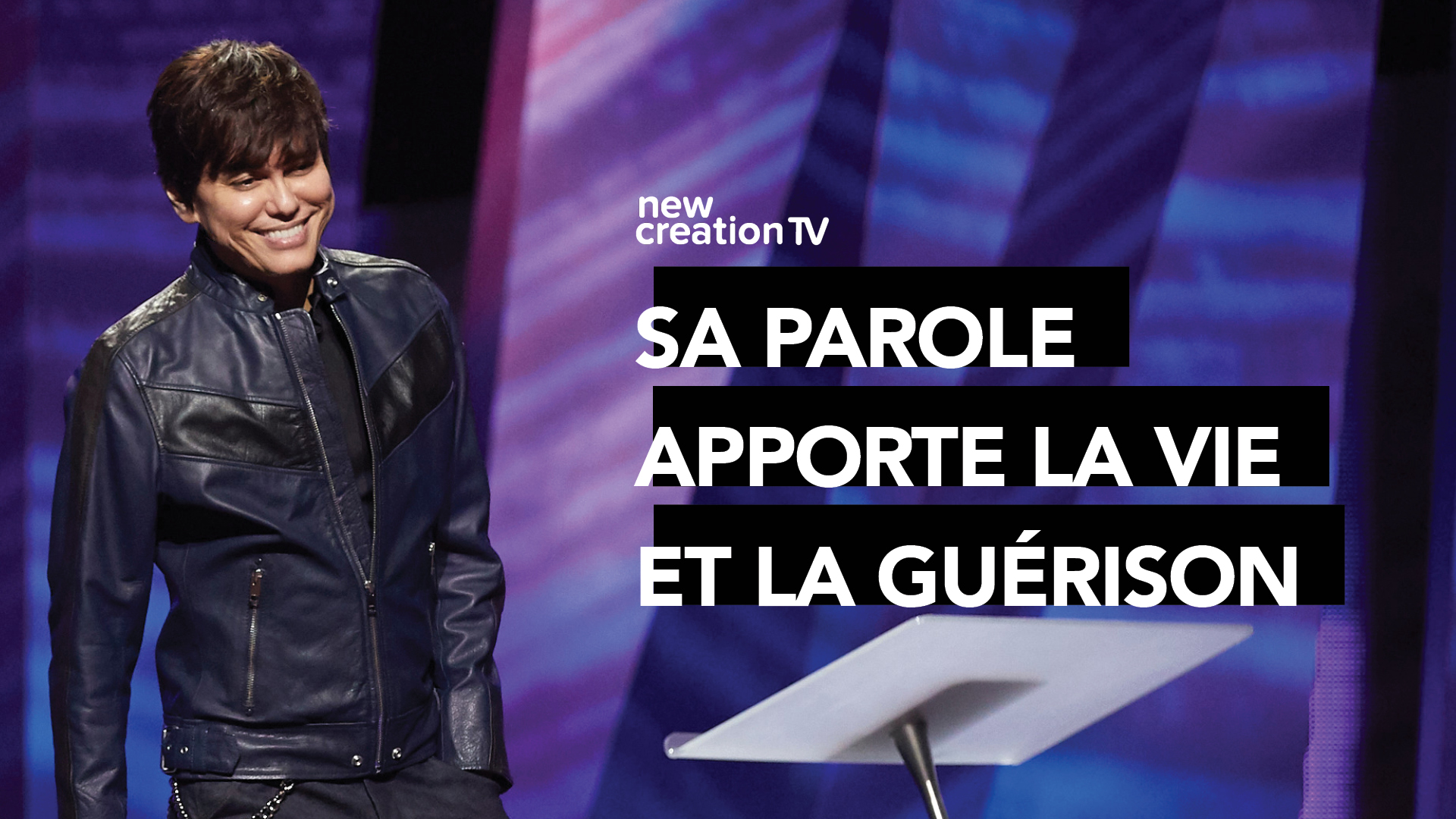 Sa Parole apporte la Vie et la guérison