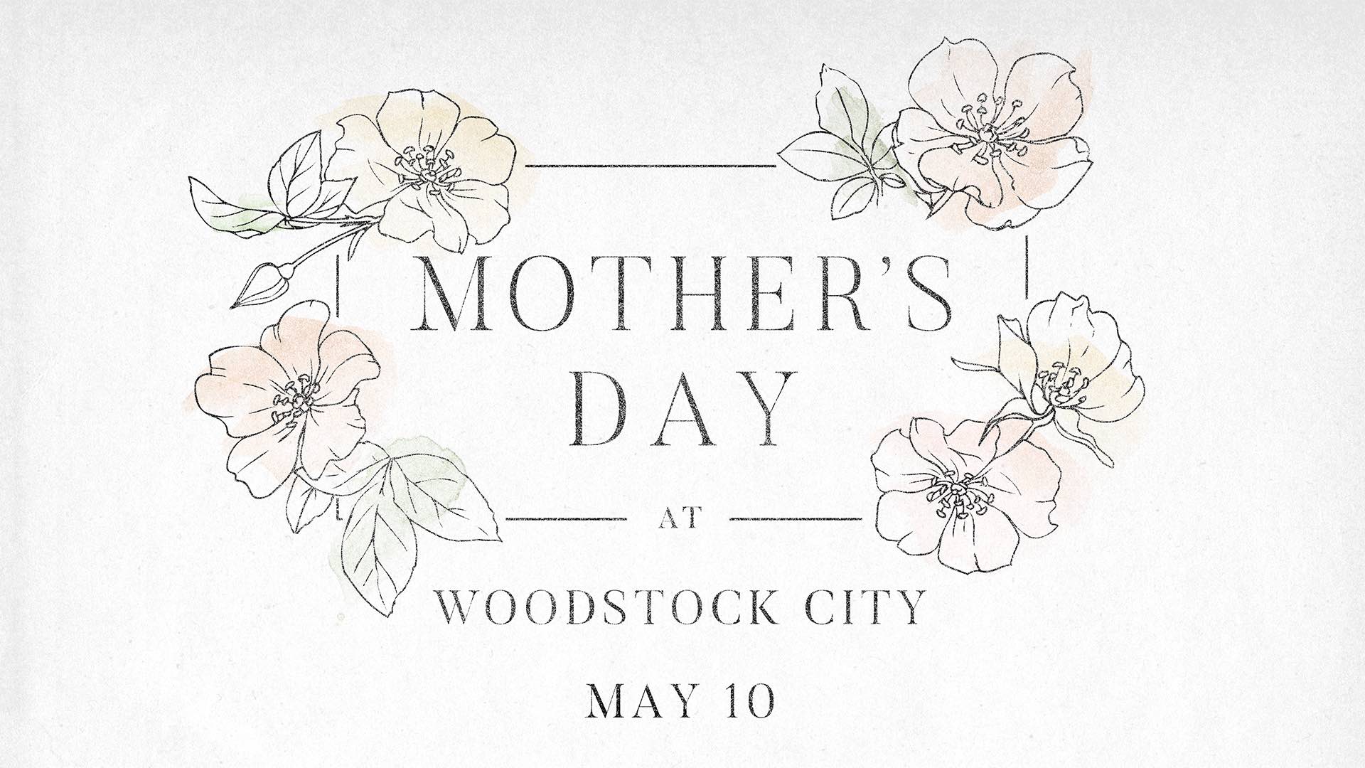 Mother's Day at Woodstock City